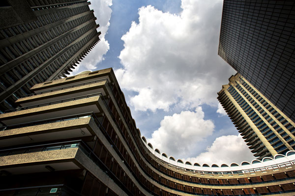 barbican centre near Fenchurch Street