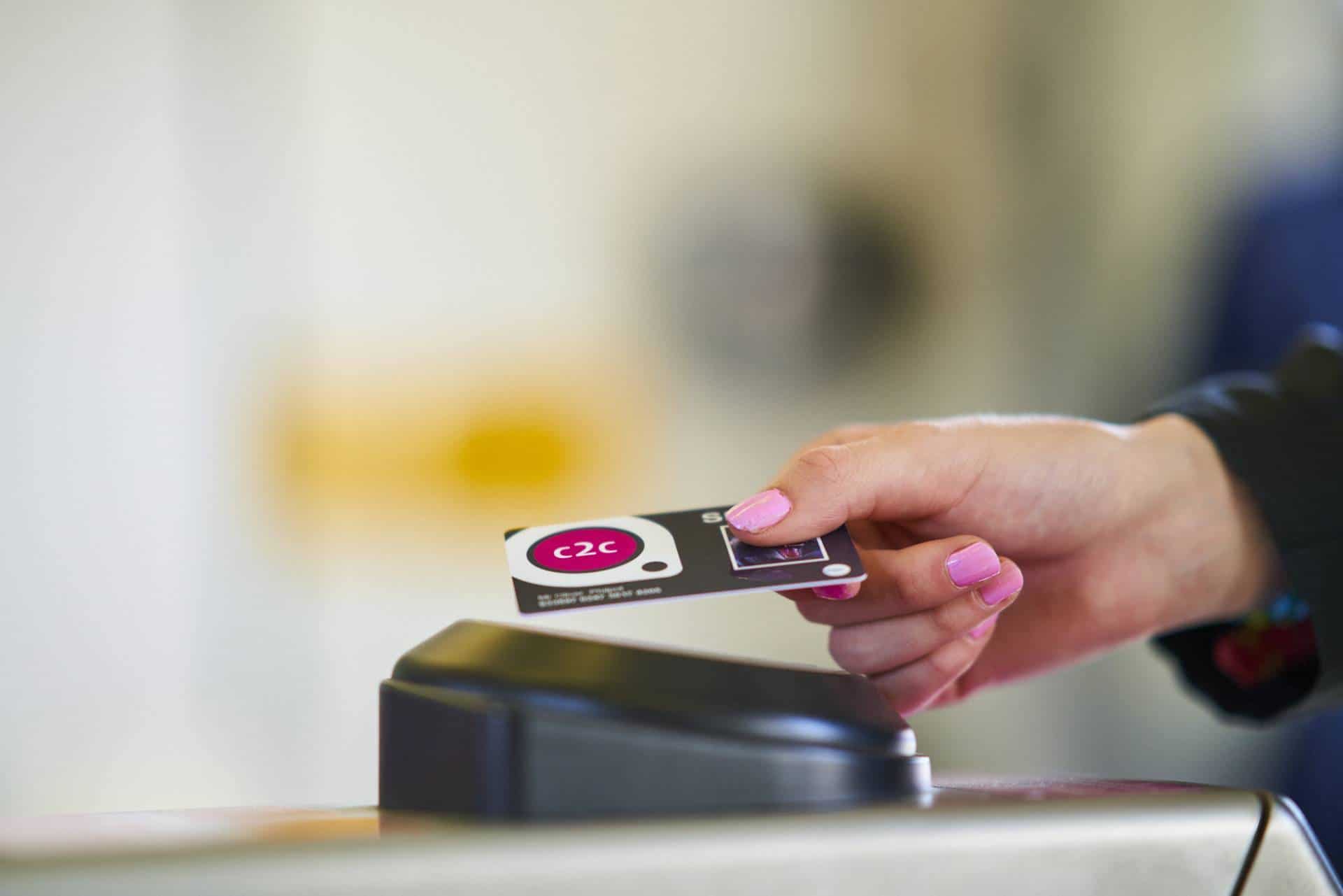 Smartcard image tap