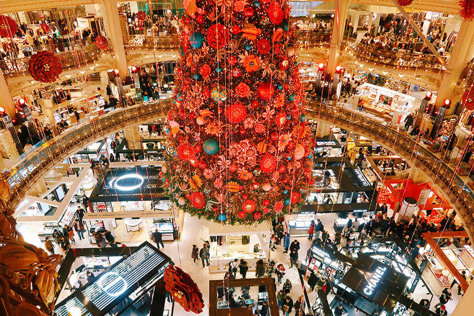 Covent Garden Christmas Shopping