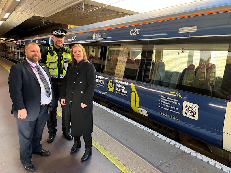 All Aboard for Safer Journeys c2c Unveils New Train to Promote British